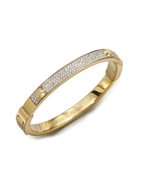 michael kors diamond bangle bracelet